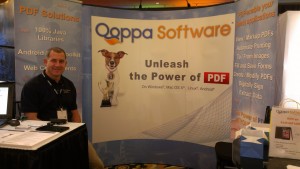 Gerald Holmann - Qoppa Booth at JavaOne 2012