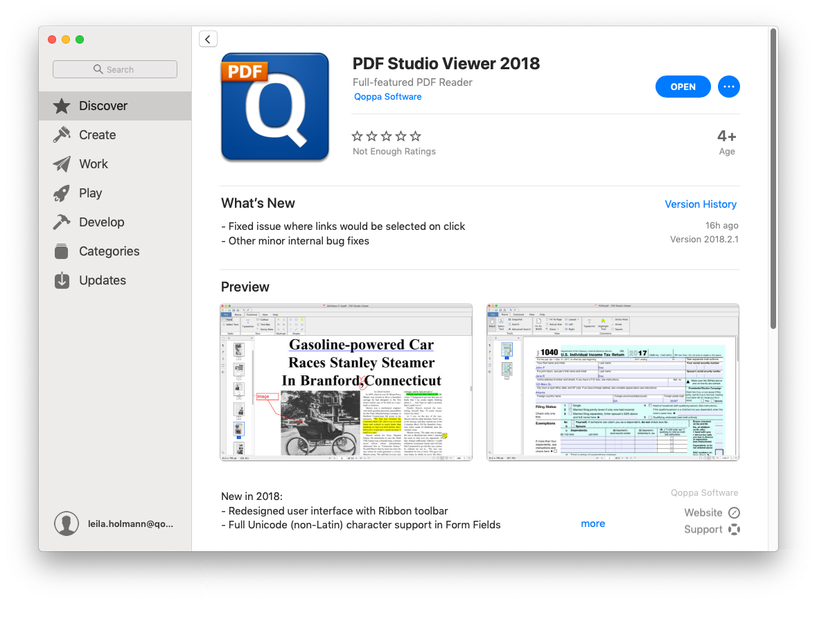 adobe pdf reader for mac features